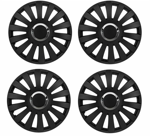 Black wheel trims - black,